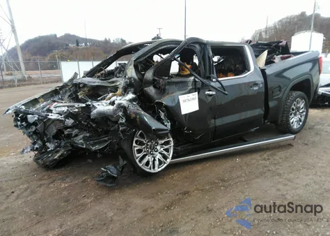 2023 GMC Sierra 1500 4Wd Short Box Denali Ultimate from USA, damaged, VIN 1GTUUHEL8PZ125244